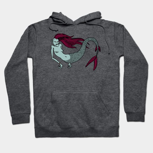 MERMAID Hoodie by Figbar Lonesome